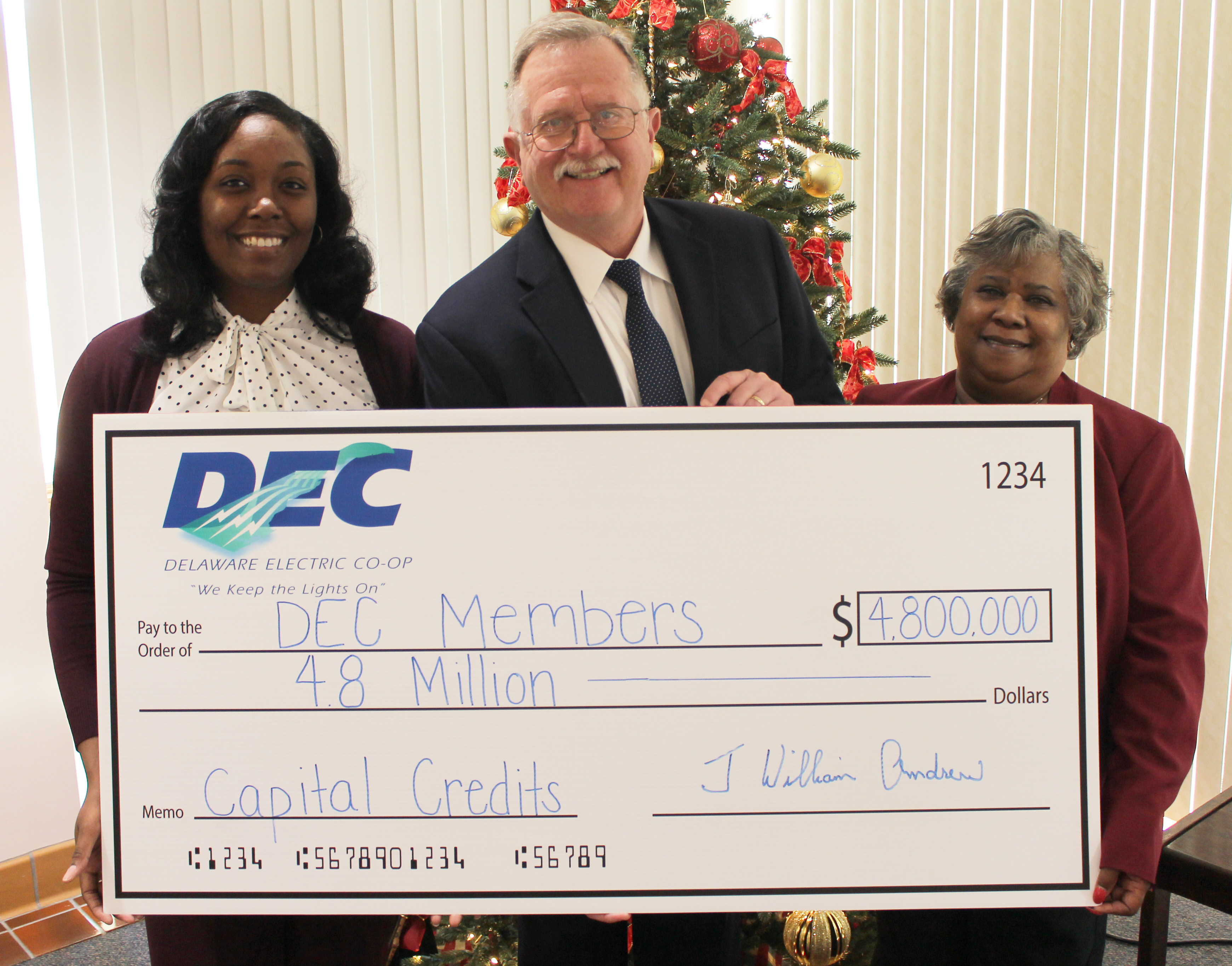 Delaware Electric Cooperative to Give 4.8 Million Back to Members in